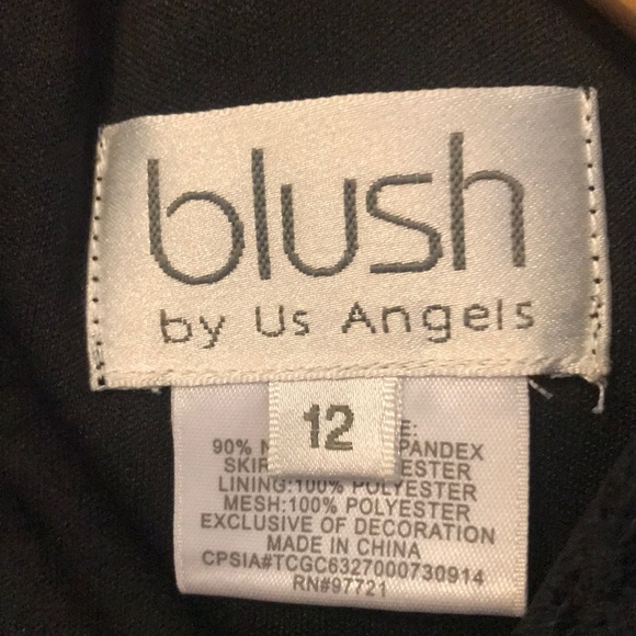 Girl’s Holiday dress size 12, Blush by Us Angels - Picture 5 of 5